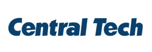Central Tech logo in blue