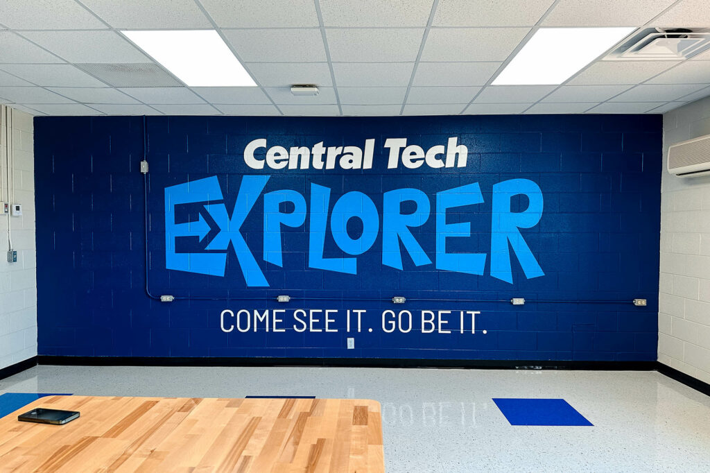 Central Tech Explorer classroom at Ripley Middle School