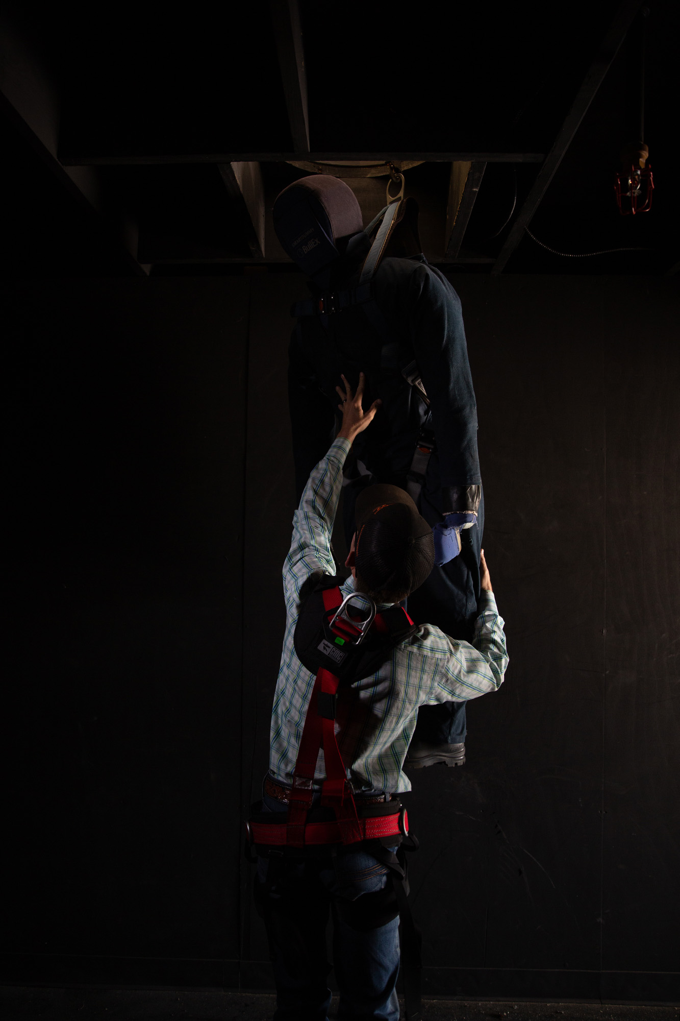 Confined Space rescue training at Central Tech in Drumright OK