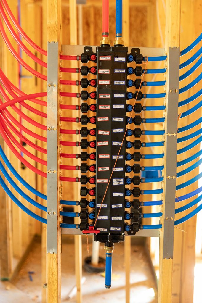 pex plumbing manifold