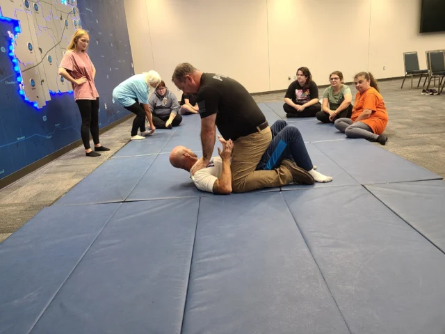 This weekend, women from our community came together for a powerful Women’s Self Defense class led by Drumright Police Chief Reinke, with demonstrations by our very own Campus Police Chief Masson. From learning practical moves to building confidence, it was a day full of energy, empowerment, and a whole lot of fun. 👊

We’re excited to share that Chief Reinke plans to offer another class this spring - stay tuned!