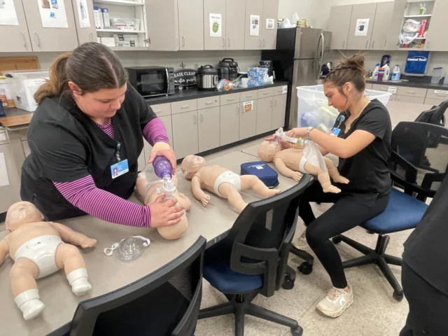 Hands-on skills for real-world care!

Our Health Careers students are learning CPR as they prepare for clinicals at the nursing home. These future healthcare professionals will test for their CNA license in May—another step toward making a difference in their communities!